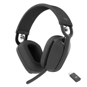 Logitech Zone Vibe Wireless Headset -- Lightweight, Noise-Cancelling, Bluetooth + USB Receiver